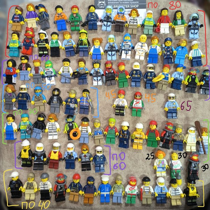 Фігурки Лего Сити Lego City Friends фигурки минифигурки животные