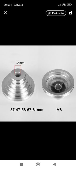 Polia alumínio maquina de furar