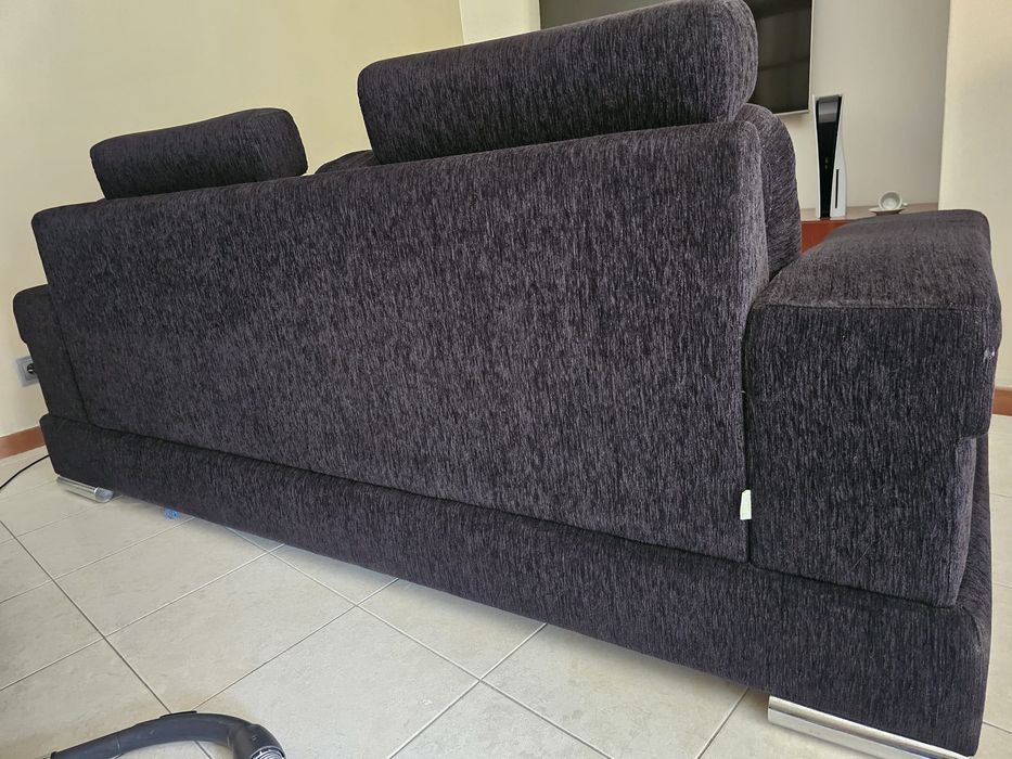 Vende-se sofá cinza escuro