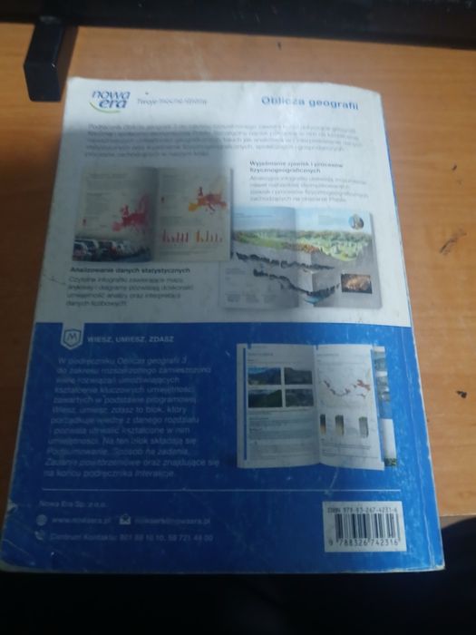 Książka Oblicza Geografii 3
