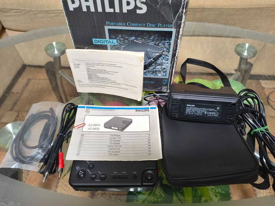 CD плеер Philips AZ 6804 made in Austria/Дефект/