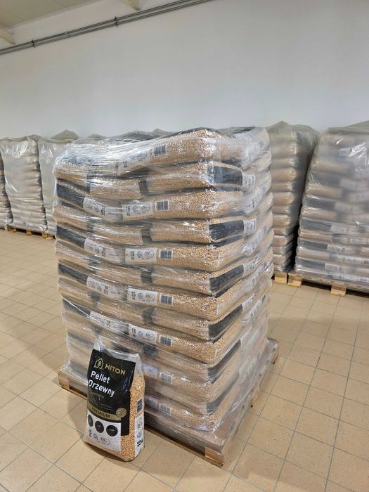 Pellet HITON certyfikat EnPlus DinPlus - dostawa GRATIS