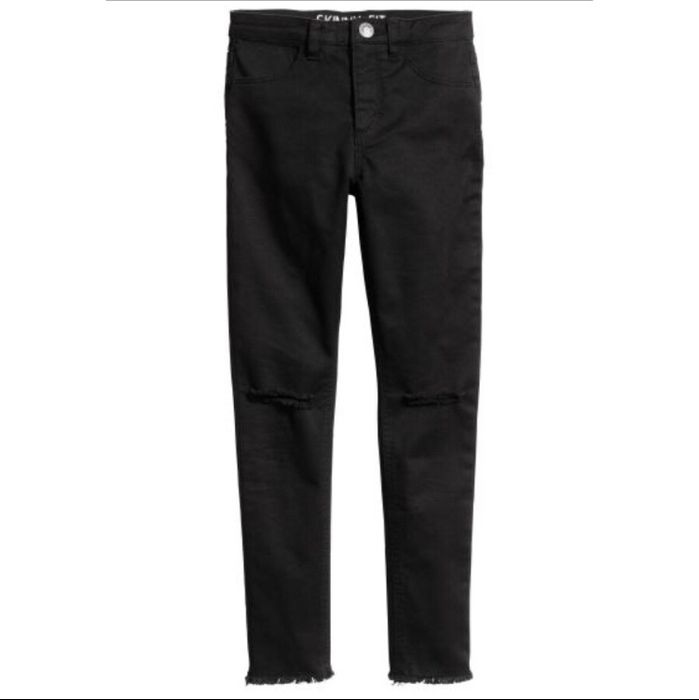 Черные джинсы H&M