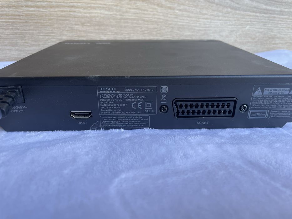 Odtwarzacz dvd.