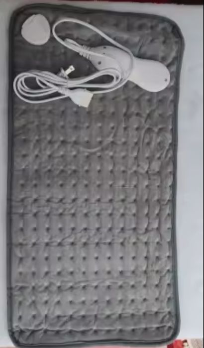 Электрическая грелка обогреватель одеяло с термос 30*60 улучшенная мод