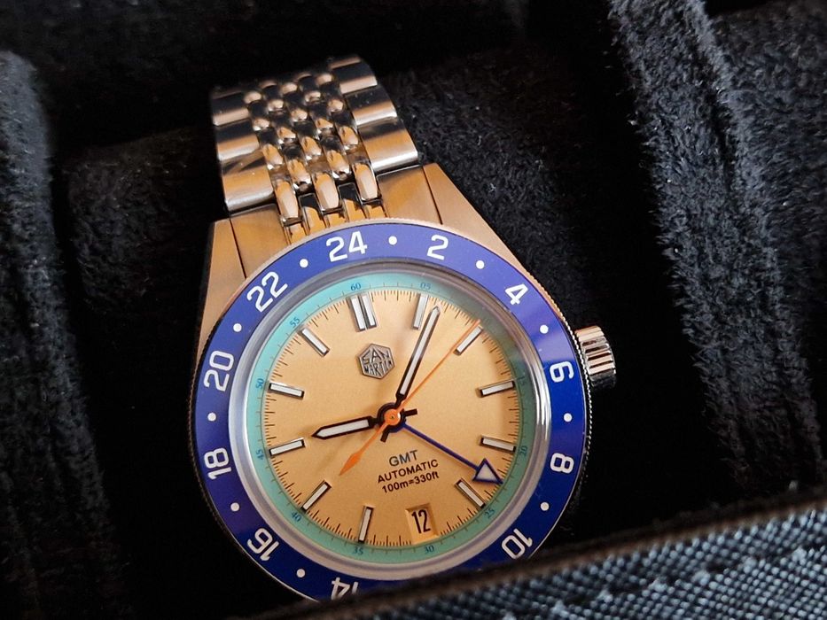 Wersja limitowana zegarka San Martin GMT. 300szt.