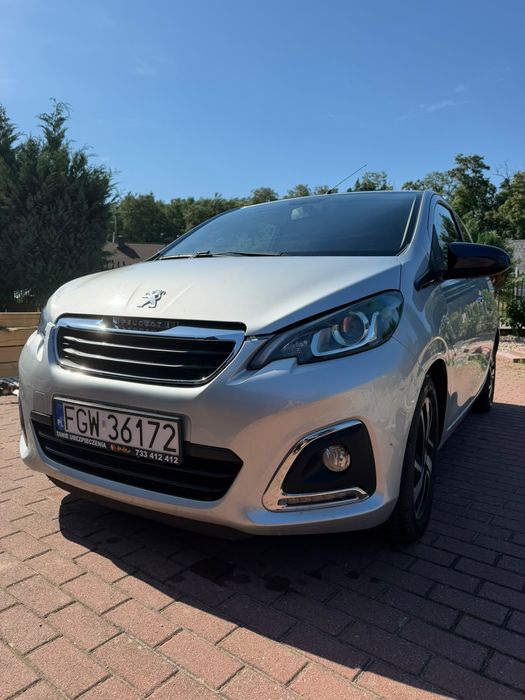 Peugeot 108 | 2018 r. | Niski przebieg 76 500 km | Zadbane wnętrze