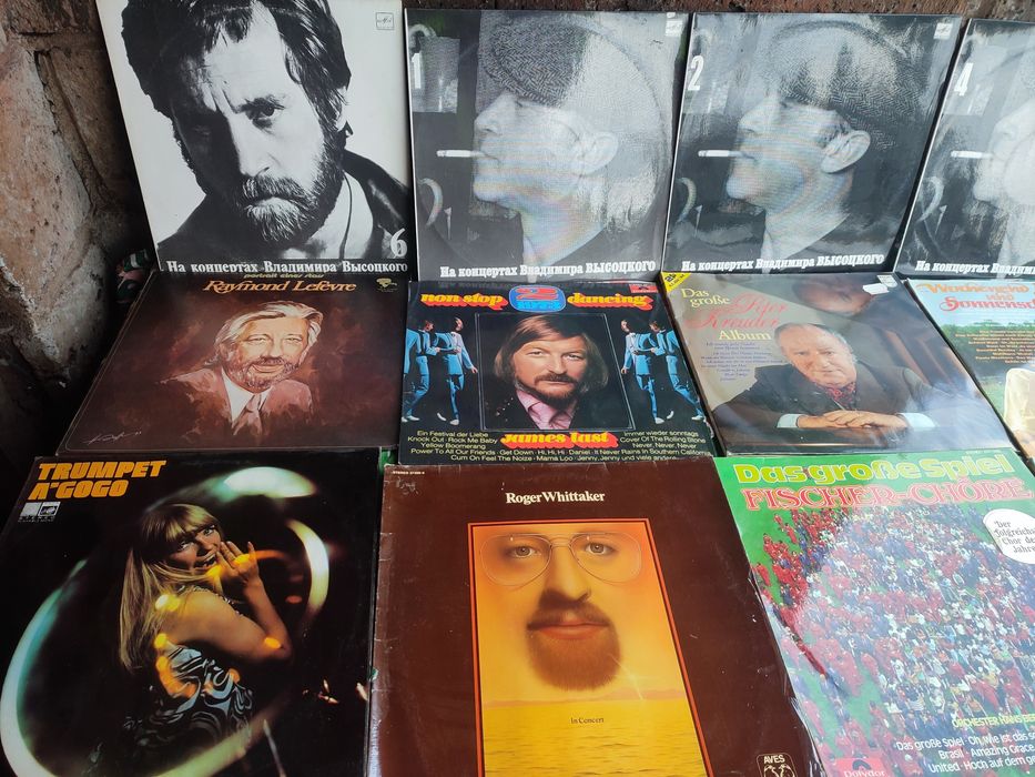 Płyty winylowe z czasów PRL