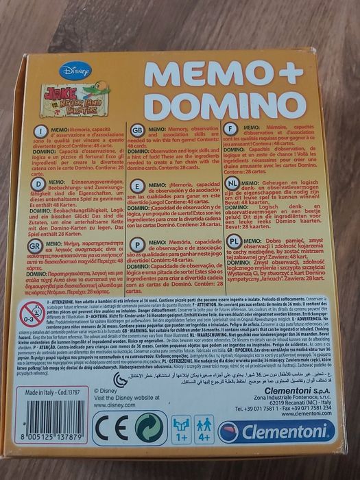Memo domino disney