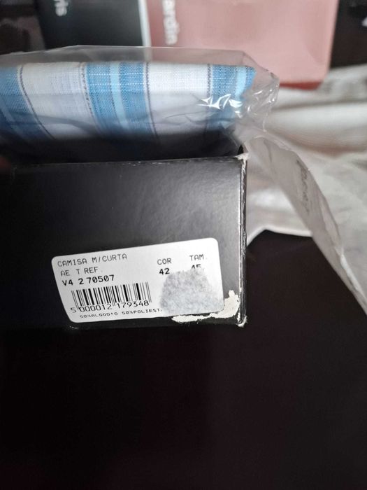 Camisa de homem tamanho 45 - Nova