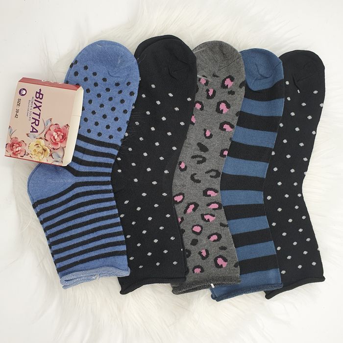 Bezuciskowe skarpetki damskie bez ściągacza 39-42