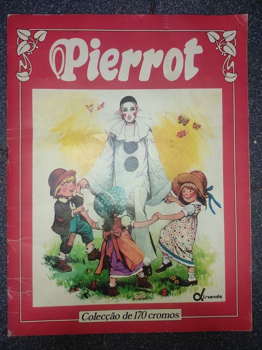 Caderneta de cromos Pierrot