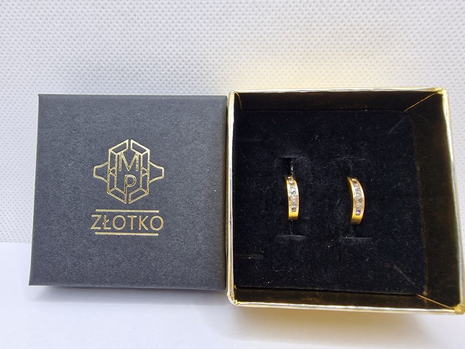 Kolczyki złoto 585 14k