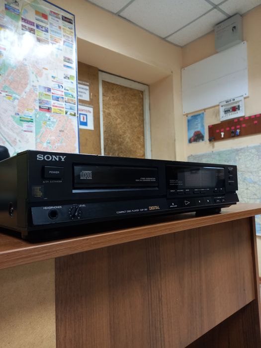 Sony cdp-350, компакт диск плеер,  ГАРАНТИЯ