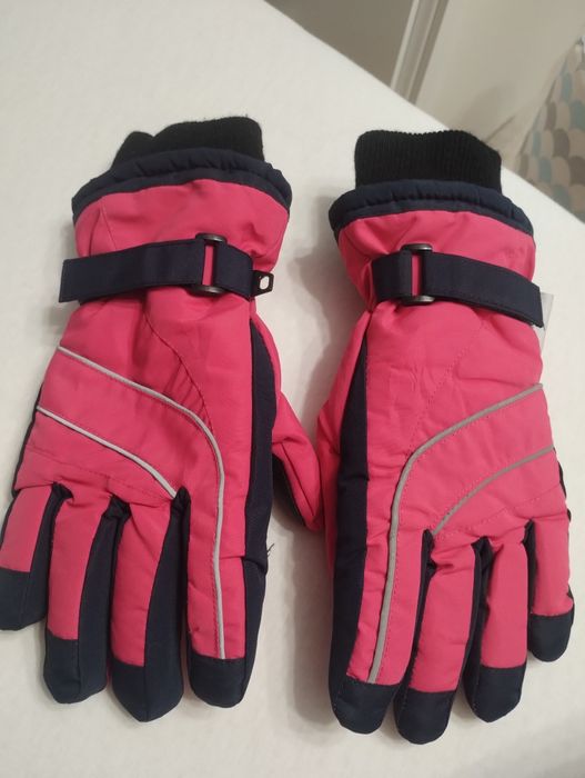 Rękawice zimowe ocieplane narciarskie