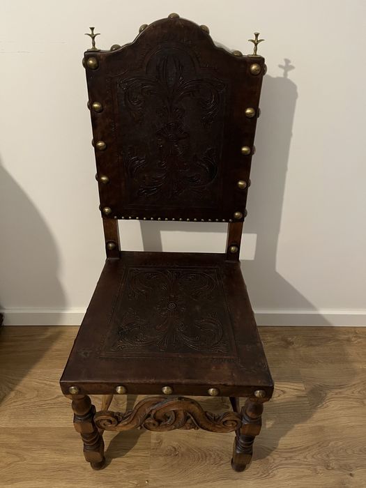 Cadeira pele D. José