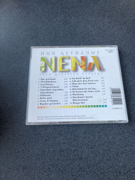 Płyta CD Nena nur Geträumt - Ihre größten Erfolge