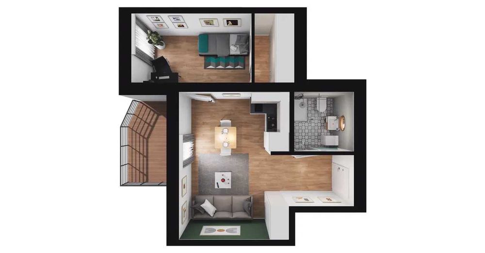 | Передпродаж | 2-кімнатна квартира в Познані M8/P