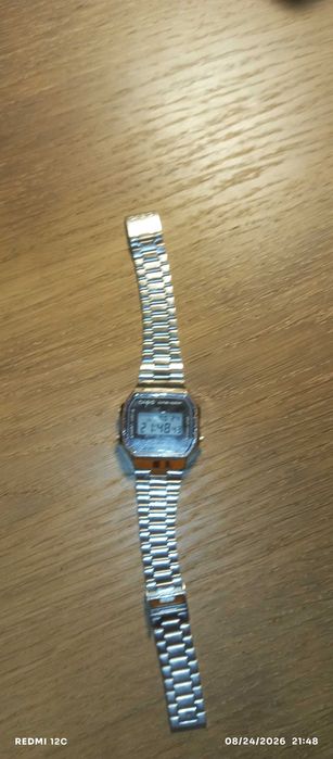 Relógio Casio modelo A168We módulo 3298