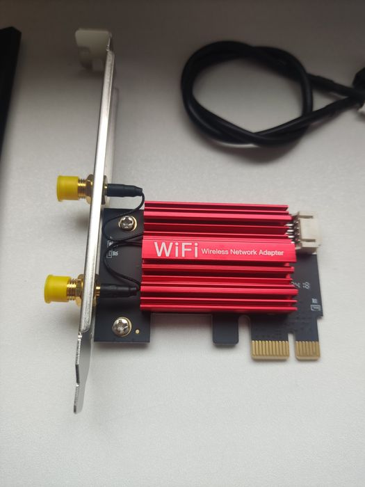 WiFi адаптер беспроводного интернета и Bluetooth на компьютер Fenvi4.0