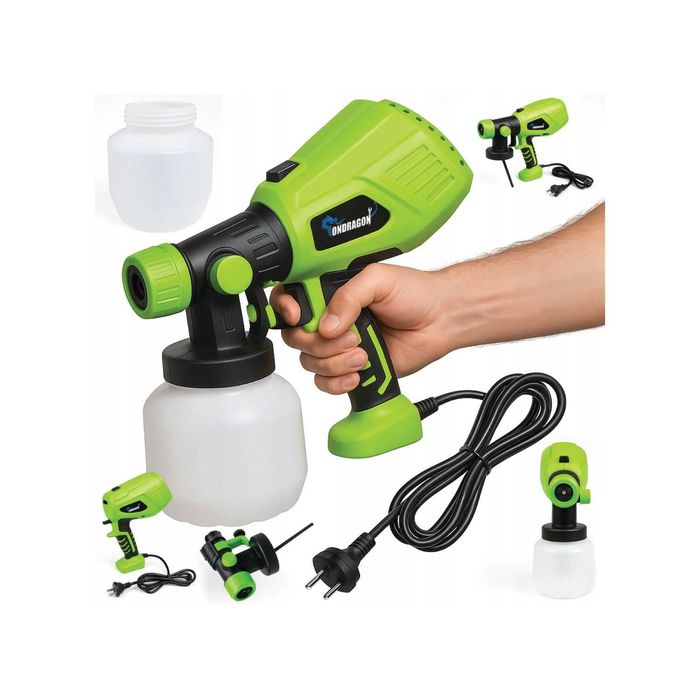 Agregat Malarski Pistolet Lakierniczy Natryskowy Do Malowania 800ml