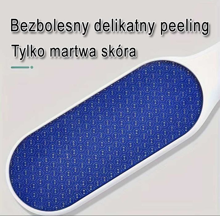 Nano szklany pilnik do stóp tarka do pięt
