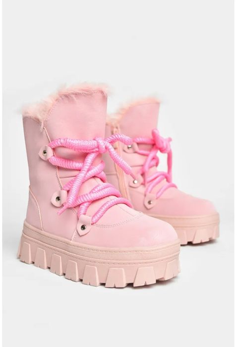 Чобітки для дівчинки. Дутики для дівчинки, зимові теплі чобітки