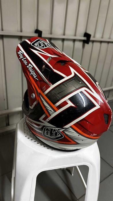 Capacete Troy Lee Designs - Tamanho XS/S