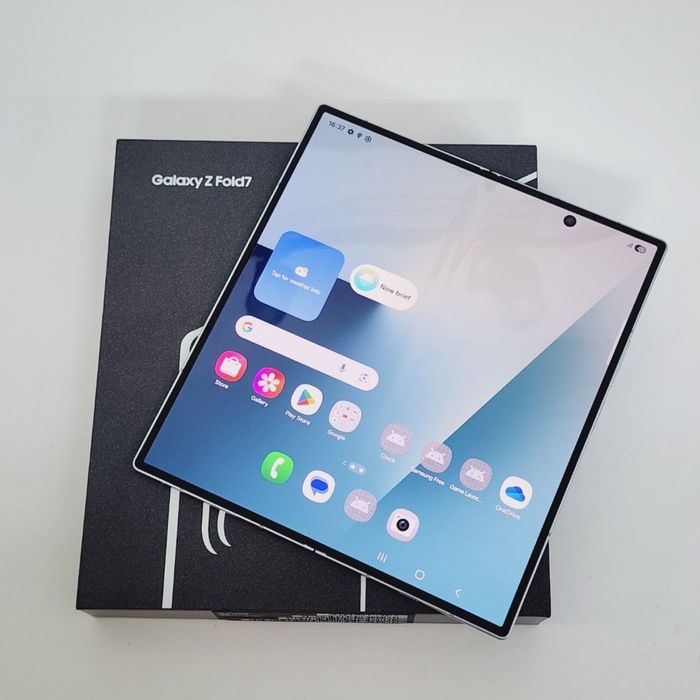 Samsung z Fold 7 cor mint de 512gb como novo com fatura Vila Real