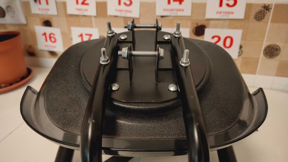 Б/в дитяче м'яке велосипедне крісло з паском та дугою безпеки