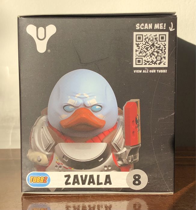 NOWA kolekcjonerska figurka TUBBZ kaczka ZAVALA Destiny FPS gra ps4 pc