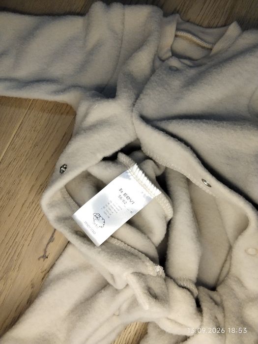 Pajac merino 56/62