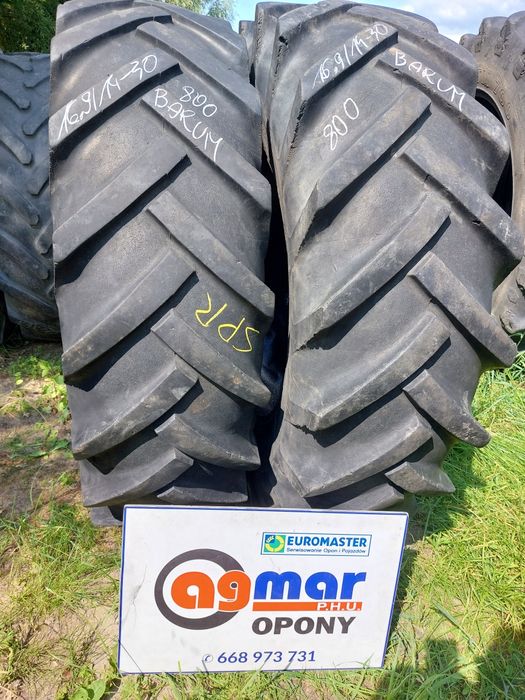 16.9/14-30 Barum opony używane rolnicze para