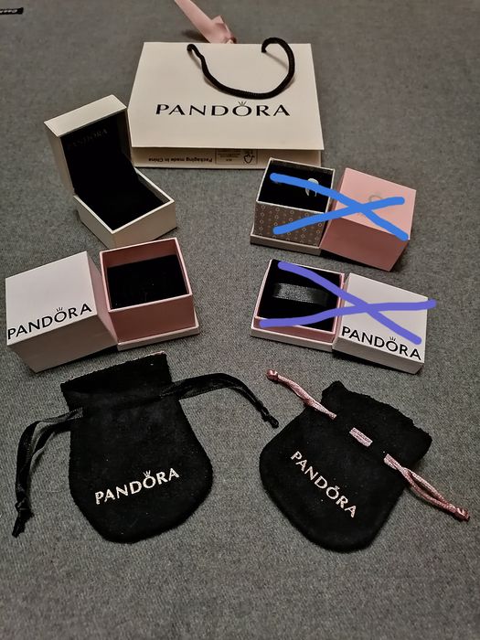 Скриньки, паке, мішечки Pandora