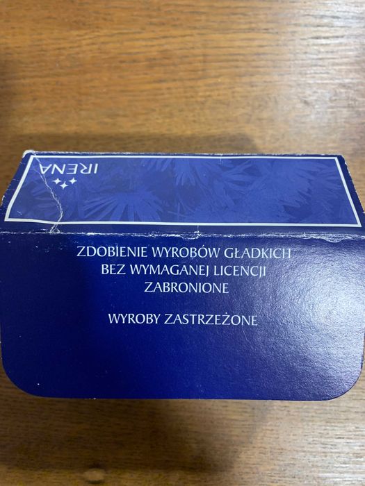 Kieliszki do wódki huta szkła Irena