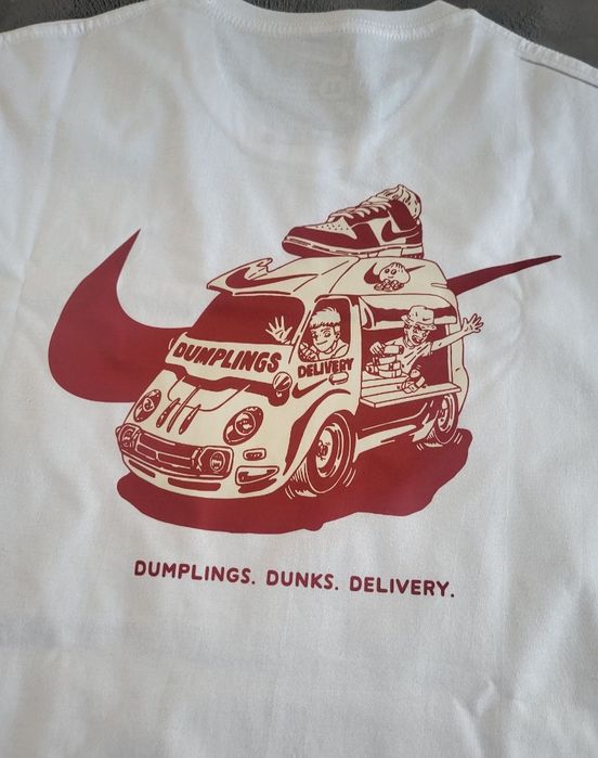 Koszulka NIKE dumplings męska biala XL Nowa oryginalna