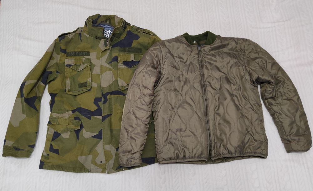 BRANDIT M65 Giant Swedish kurtka + bomberka flyers ocieplacz XL