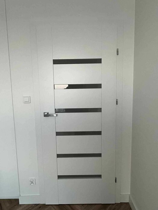 Drzwi DRE Reva 1 wewnętrzne lewe, biały mat - NOWE, niedopakowane!