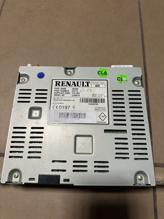 Moduł radia + wejscia USB MEGANE IV