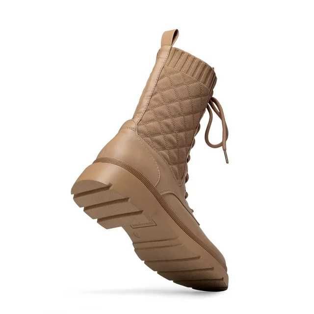 Nowe buty damskie / kozaki /botki /obuwie/ trzewiki /sznurowane !2719!