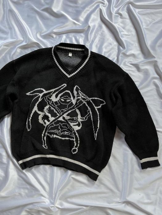 Светр в стилі y2k