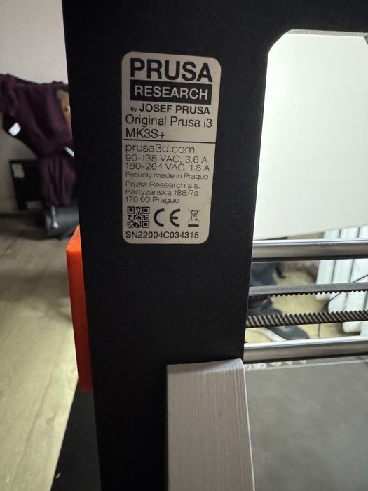 Prusa MK3S+ з топ-апгрейдами (Rapido UHF2+Carbide Nozzle+PrusaLink)