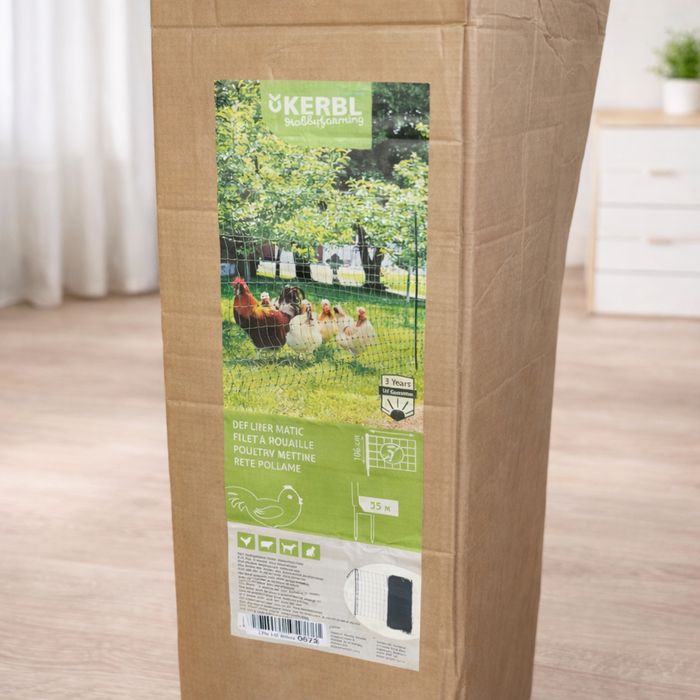 Kerbl siatka dla kur 50m x 106cm ogrodzenie dla drobiu bez prądu