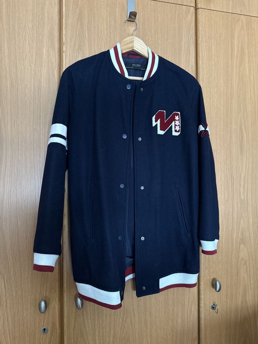 Casaco azul escuro ZARA