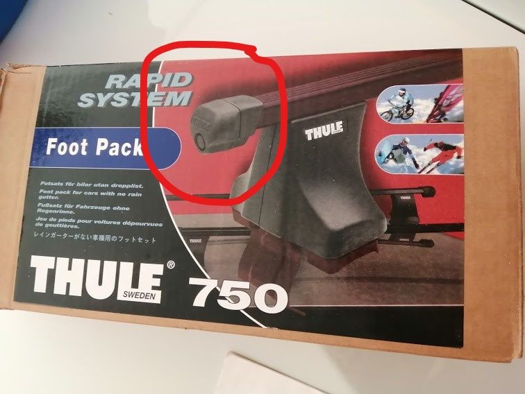 Thule Kit 1019 + Adapt SquareBar