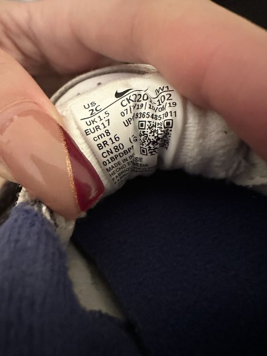 Ténis de bebé da Nike