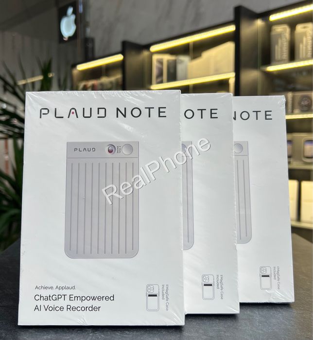 Цифровий диктофон PLAUD Note ChatGPT Empowered AI Voice Recorder