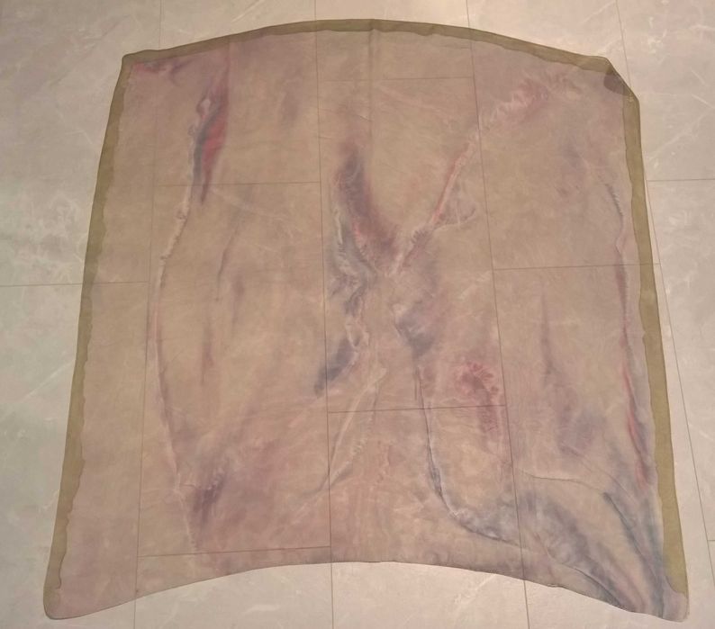 Kolorowa chusta szal