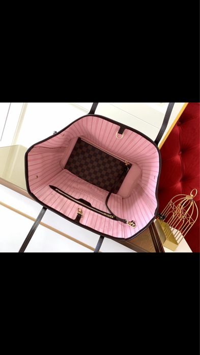 Torba torebka Louis Vuitton neverfull mm gm ebene szachownica SKORA NA