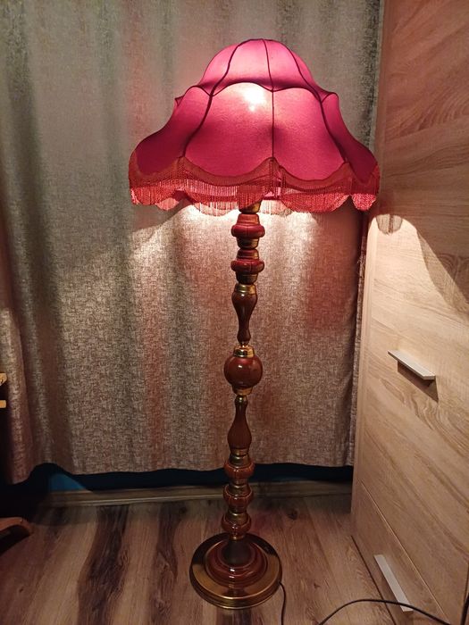PRL lampa stojąca typ Z-5004 wysokość 145 cm